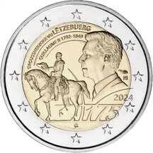 2 EURO Lucembursko 2024 - Guillaume II.