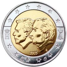 2 EURO Belgie 2005 - Hospodářská unie