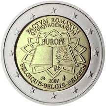 2 EURO Belgie 2007 - Římská smlouva