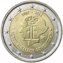 2 EURO Belgie 2012 - královna Alžběta