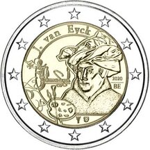 2 EURO Belgie 2020 - Jan van Eyck