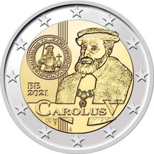 2 EURO Belgie 2021 - Karel V.