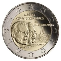 2 EURO Lucembursko 2012 - Guillaume IV.