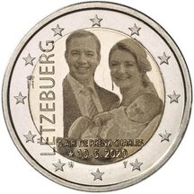 2 EURO Lucembursko 2020 - Princ Charles - foto