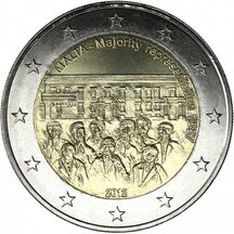 2 EURO Malta 2012 - Většinové zastoupení 1887