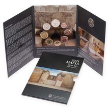 Sada oběžných Euro mincí Malty 2021