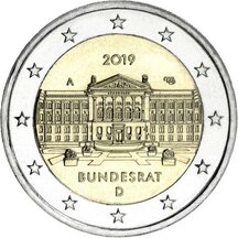 2 EURO Německo 2019 - Bundesrat A