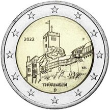 2 EURO Německo 2022 - Durynsko F