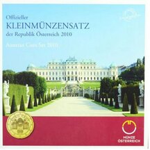 Sada oběžných Euro mincí Rakouska 2010
