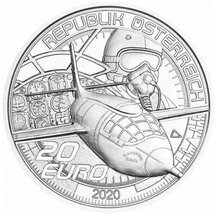 20 EURO Rakousko 2020 - Concorde - Proof