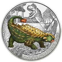 3 EURO Rakousko 2020 - Ankylosaurus Magniventris