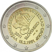 2 EURO Slovensko 2011 - Visegrádská skupina