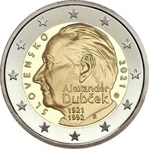 2 EURO Slovensko 2021 - Alexander Dubček