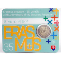 2 EURO Slovensko 2022 - Erazmus program - coincard