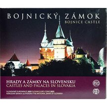 Sada oběžných EURO mincí SR 2021 - Bojnický zámek