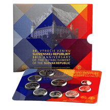 Sada oběžných EURO mincí SR 2023 - 30. výročí vzniku Slovenské republiky
