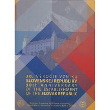 Sada oběžných EURO mincí SR 2023 - 30. výročí vzniku Slovenské republiky - Proof
