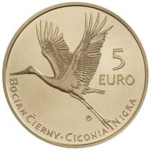 5 EURO Slovensko 2023 - Čáp černý