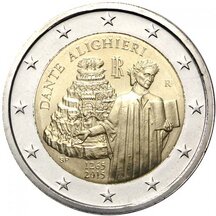 2 EURO Itálie 2015 - Dante Alighieri