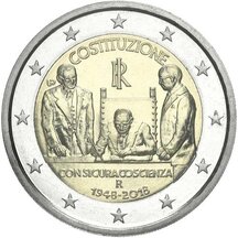 2 EURO Itálie 2018 - Ústava