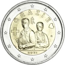 2 EURO Itálie 2021 - Grazie