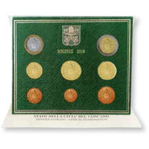 Oficiální sada Euro mincí Vatikán 2018