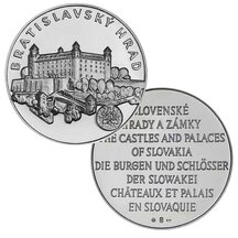 Medaile Slovensko - Bratislavský hrad