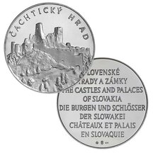 Medaile Slovensko - Čachtický hrad