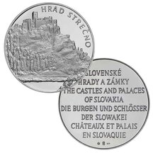 Medaile Slovensko - Hrad Strečno