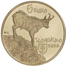5 EURO Slovensko 2022 - Kamzík horský tatranský