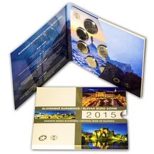 Sada oběžných EURO mincí SR 2015 - Slovenské euromince 2015