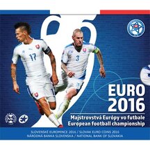 Sada oběžných EURO mincí SR 2016 - EURO