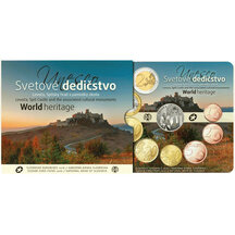 Sada oběžných EURO mincí SR 2016 - UNESCO: Levoča