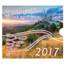 Sada oběžných EURO mincí SR 2017 - Slovenské euromince