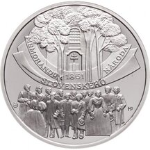 10 EURO Slovensko 2011 - Memorandum národa slovenského