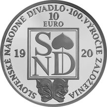10 EURO Slovensko 2020 - Slovenské národní divadlo