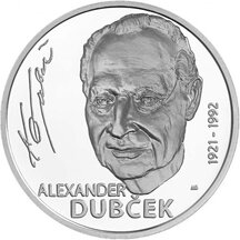 10 EURO Slovensko 2021 - Alexander Dubček