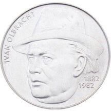 100 Kčs Československo 1982 - Ivan Olbracht