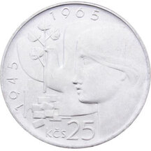 25 Kčs Československo 1965 - Osvobození Československa