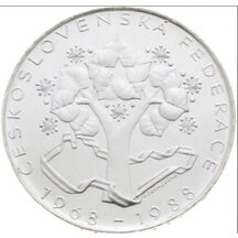 500 Kčs Československo 1988 - Federace