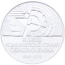 50 Kčs Československo 1979 - IX. Sjezd KSČ