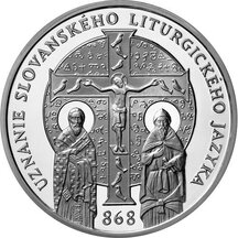 10 EURO Slovensko 2018 - Liturgický jazyk