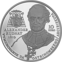 10 EURO Slovensko 2019 - Alexander Rudnay