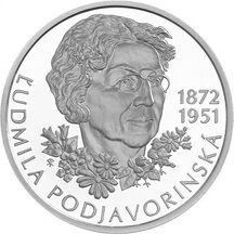 10 EURO Slovensko 2022 - Ľudmila Podjavorinská