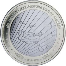 200 Escudos Kapverdy 2018 - Přátelství s USA