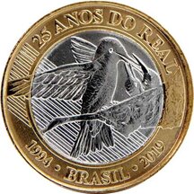 1 Real Brazílie 2019 - 25. let realu