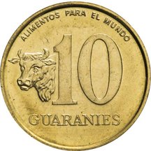 10 Guaraní Paraguay 1996 - FAO