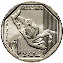 1 Sol Peru 2019 - Opice