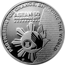 1 Piso Filipíny 2017 - Předsednictví ASEAN