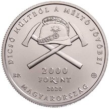 2000 Forint Maďarsko 2020 - Hasičské sbory